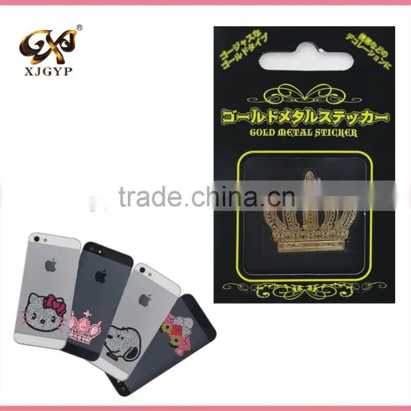 Custom Metal Stickers/thin Metal Sticker/metallic Sticker
