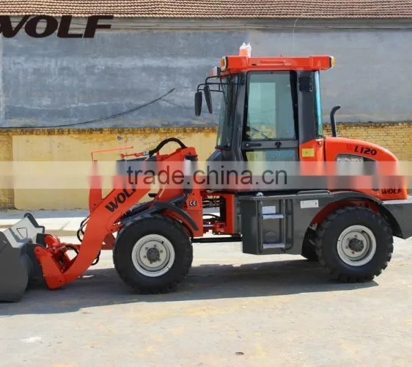 CE Approved Farming Tractor Zl12 Mini Wheel Loader for Sale Supplier's Choice photo-3