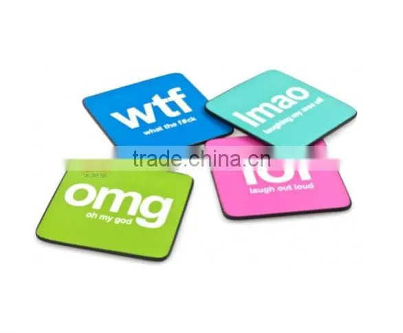 Customized Printed Acrylic Coaster/ Drink Coaster/ Cup Coaster photo-4