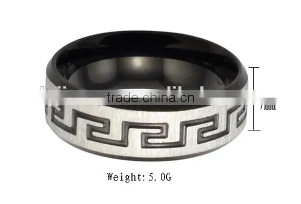 Best Sale Classic Men Ring Greek Style Rings photo-4