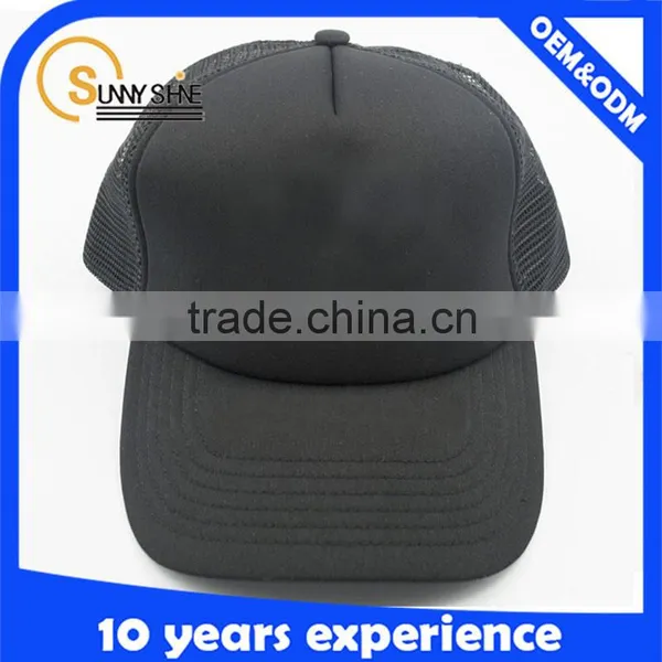 Custom Black Trucker Hats Wholesale High Quality Mesh Hats And Caps Men photo-5