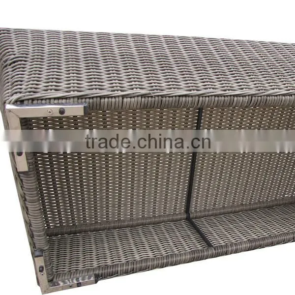 ON SALE WICKER RATTAN ALUMINIUM TABLE OUTDOOR photo-5