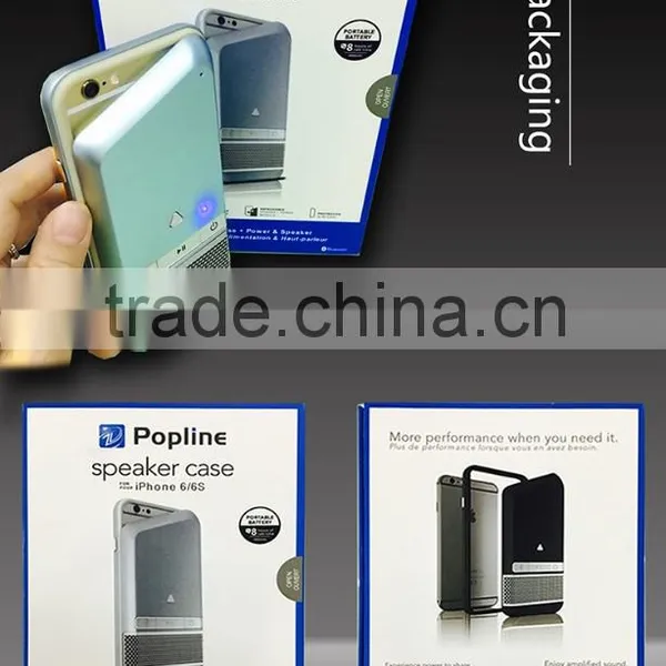 Mobile Power Bank New Product 2016 Smart Battery Case Bluetooth Speaker Phone Case photo-4
