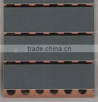 Sound Insulation Partition Wooden Grooved Acoustic Panel