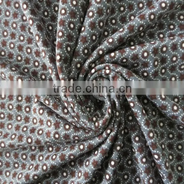 Wholesale Clothing Fabric 2014 Knitted Printed Fabric