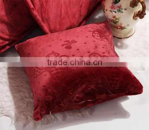 100% Polyester Coral Fleece Pillow Case photo-2