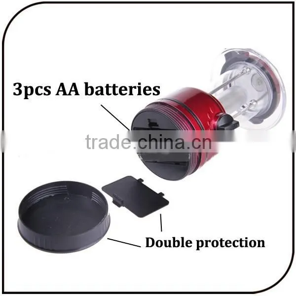 Outdoor Portable Emergency Light 12 Led Mobile Camping Lantern With Compass photo-2