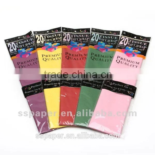 Top Quality Wrapping Paper Color Tissue Paper photo-5