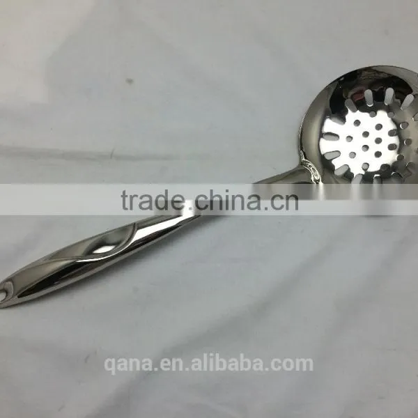 STAINLESS STEEL SLOTTED SKIMMER STRAINER SIEVE SPATULA KITCHEN UTENSIL SPOON photo-5