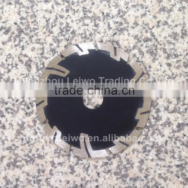 Diamond Saw Blade With Teeth Protection 5 Inch (125 Mm) Cutting Disc for Green Concrete Asphalt Sandstone Inner Hole 22.23 mm