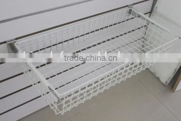 Powder Coat Metal Wire Basket Supermarket Storage Basket photo-3