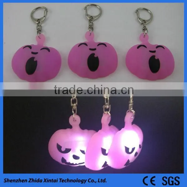 Funny Shape Silicone Led Light Keychain for Women photo-4