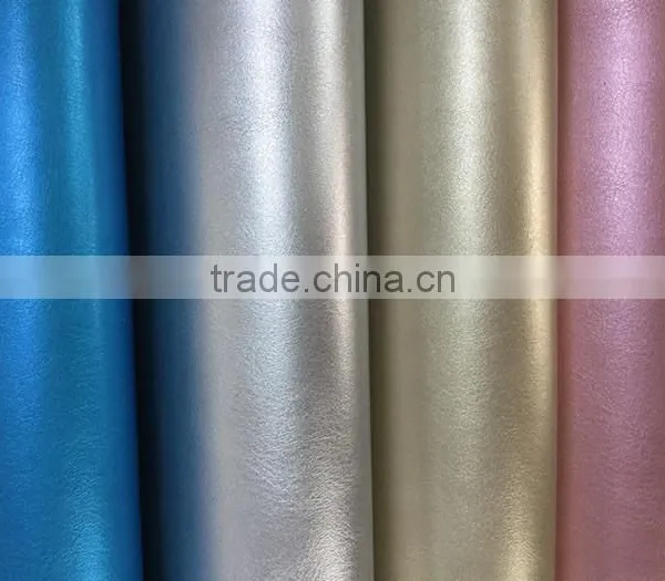 Snythetic Leather With Colorful Film Used for Women Shoes