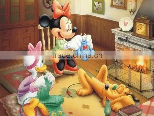 Rubber Kids Table Mats/ Plastic Carton Desk Mat/ Kid Plastic Play Mat photo-5