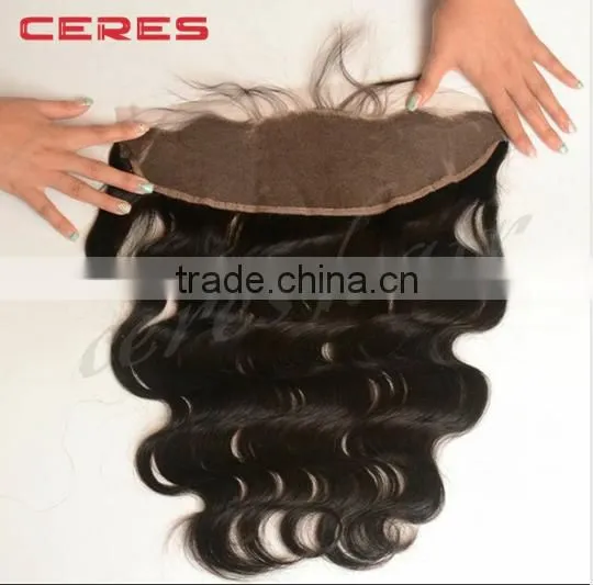 Wholesale Hair Factory Supply Virgin Hair Silk Top Closure Lace Frontal photo-3