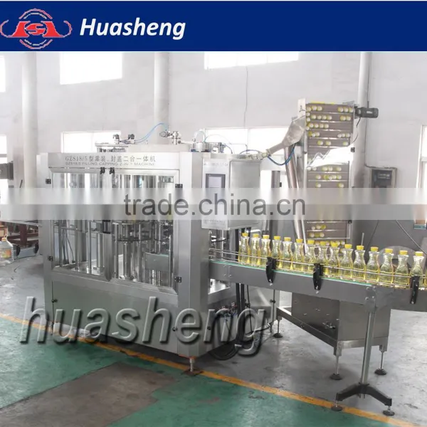Zhangjiagang Automatic Rotary Edible Coconut Oil Sesame Oil Olive Oil Peanut Cooking Oil Filling Machine