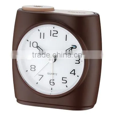 3D Arabic Numbers Touch LED Light Alarm Clock photo-3