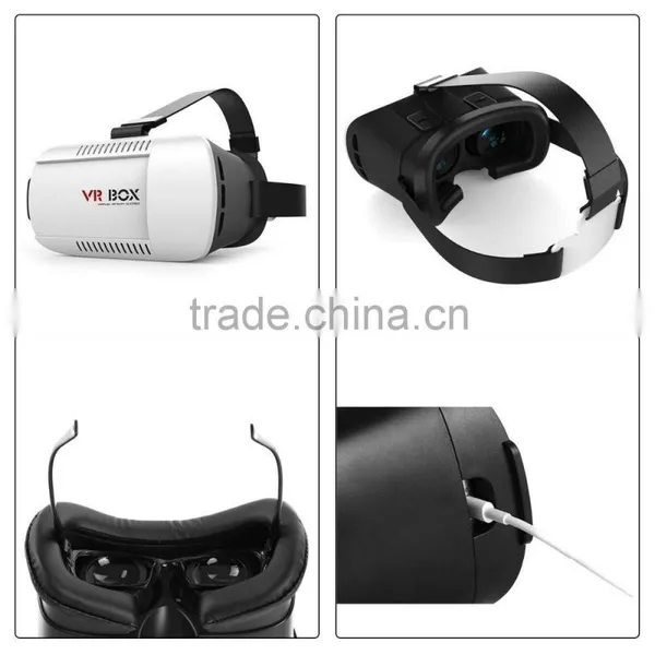 Google Cardboard VR BOX Virtual Reality 3D VR Glasses For Samsung S6 S5 For Huawei For IPhone 6 6 Plus photo-2
