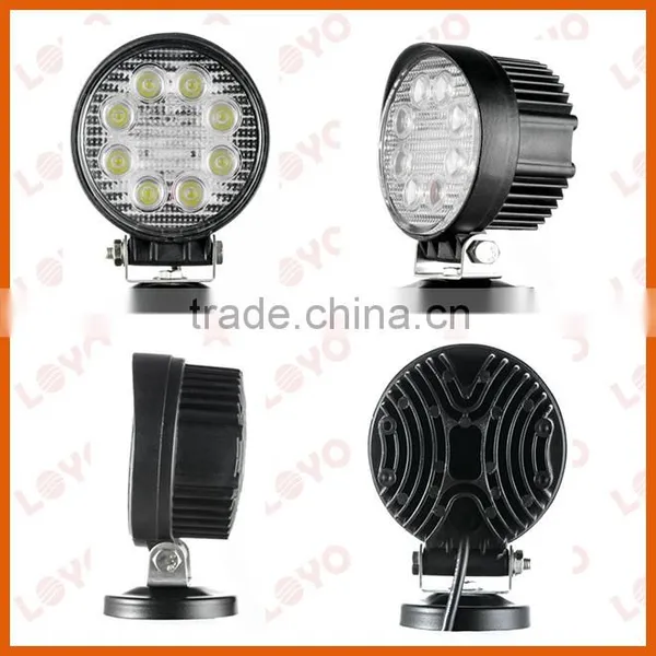 Hot Sale 4 Inch 12V Work Light Led Tractor Work Lights IP67 Waterproof 24W Led Work Light photo-5