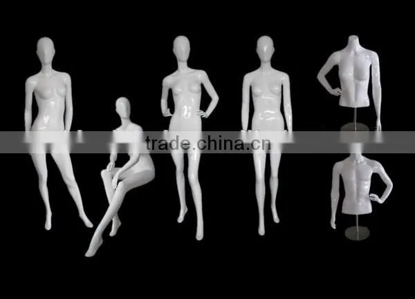 Modern Clothing Store Fashion Female Jointed Mannequin For Sale