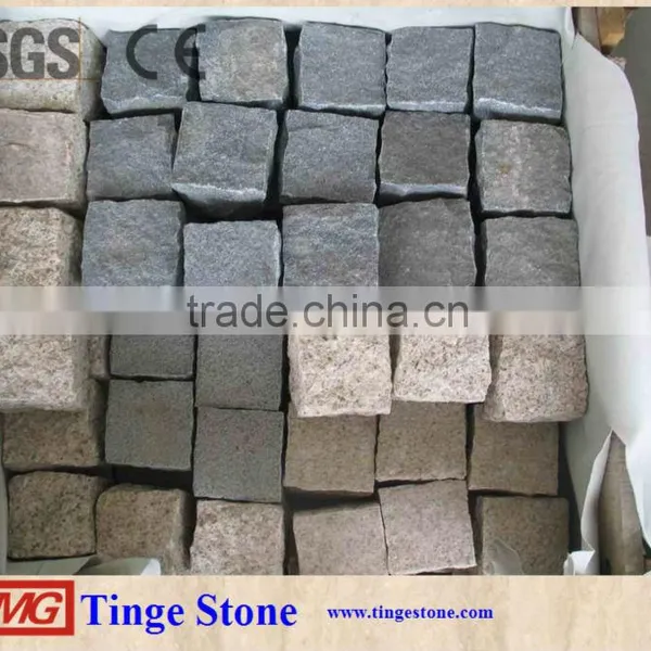 Granite Paving Stone Cube Shape Designs for Outdoor