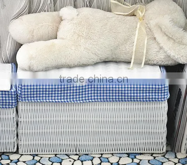 8 Hand Woven Straw - Pastoral Style - - Dirty Clothes Basket - Storage Basket - Storage Basket - - Woven Basket Basket photo-5