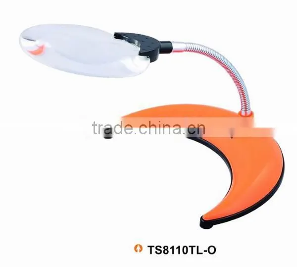 Cosmetic Magnifying Glass LED 15X Lamp Steady Magnifier Lamp Super-Bright photo-3