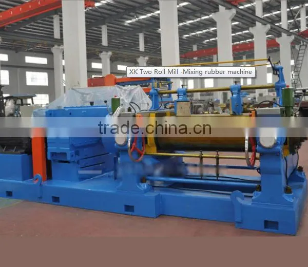 Manufacture CE Certification XK-250 Lab Rubber Mixing Mill/laboratory Two Roll Mill photo-2