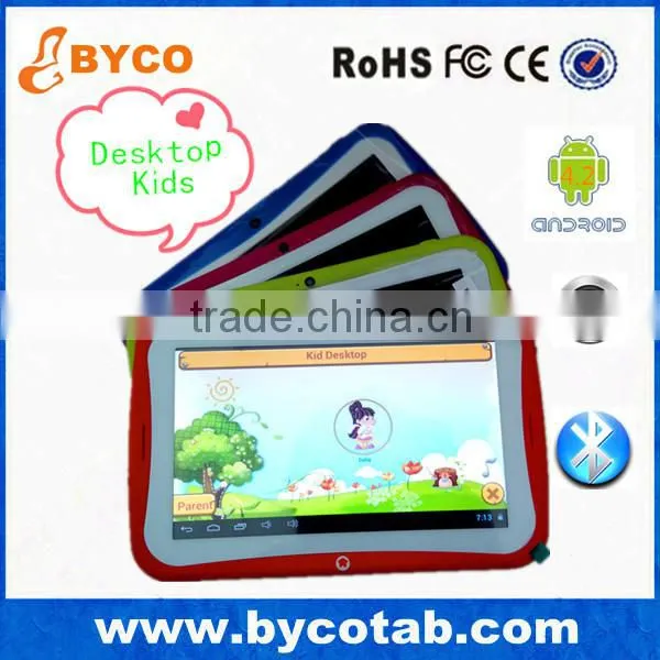 China manufacturer 7inch kids tablets for learning best Children tablet pc android