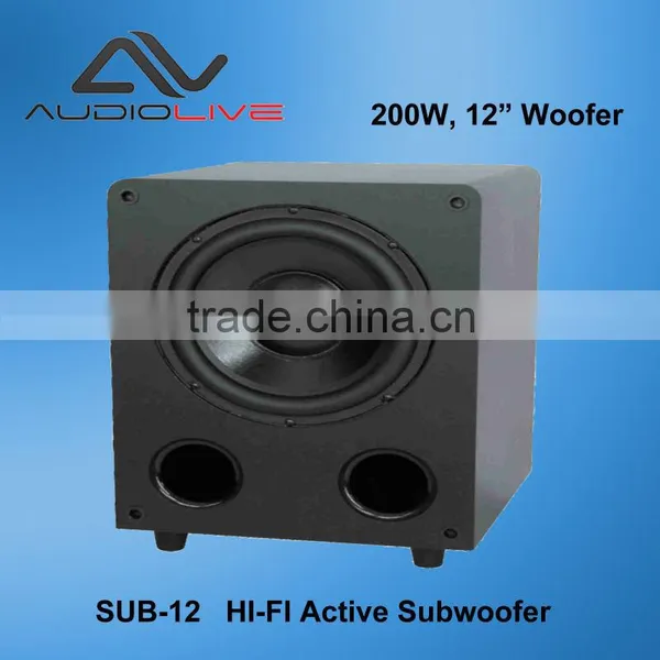 China Small Powerful Subwoofer SUB 8 Cheap Home Audio Subwoofers photo-3