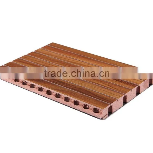 Wood Groove Panels Types of Acoustical Materials photo-5