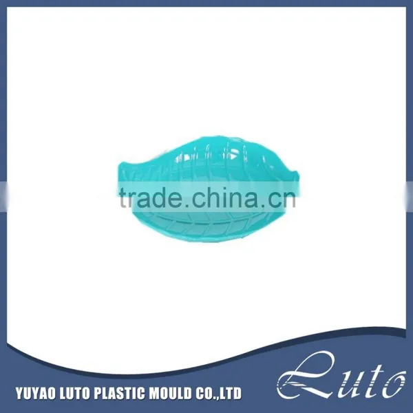 Hotel Restaurant Use Leaf Shape Fruit Plastic Plate photo-3