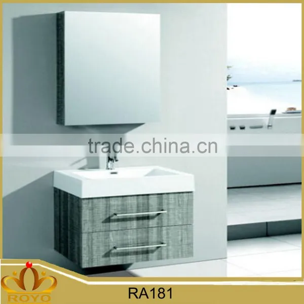 Antique Hung Mdf Bathroom Mirror Cabinet RA181 Supplier's Choice