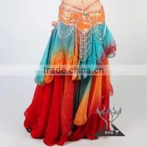 New Discount Belly Dance Layered Skirts or Dress for Women, Hot Belly Dance Wear and Costumes QC1107 photo-3