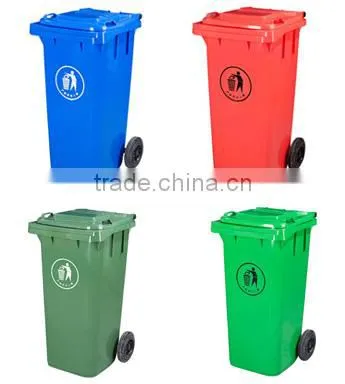 240L Plastic Outdoor Waste Bin/ Trash Bin/ Wheelie Bin photo-2