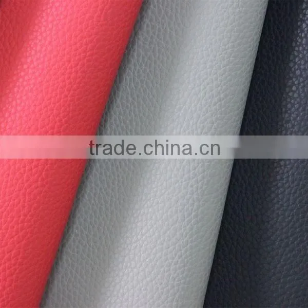 Embossed PU Leather for Shoes Upper Usage, Same With Real Leather Design photo-4