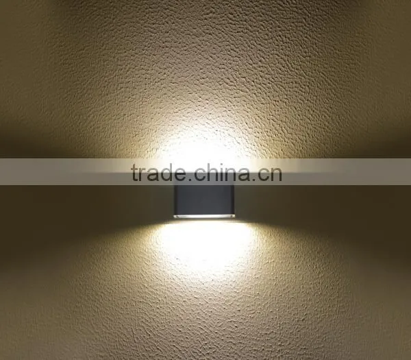 W-003029 10W LED IP54 Waterproof Rectangle Outdoor Modern Wall Lamp,led up Down Wall Light photo-2