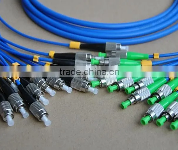 China Manufacturer Indoor OM3 6 Fiber Optic Patch Cord ) photo-4
