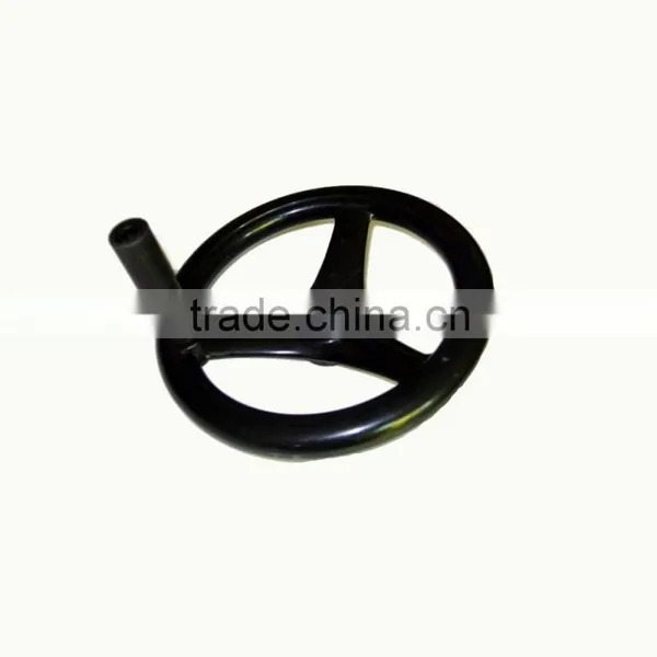 YONGXING Brand Grey Iron Cast & Nodular Iron Cast Casting Hand Wheel ,hand Wheels for CNC Lathe, Cast Iron Parts photo-4