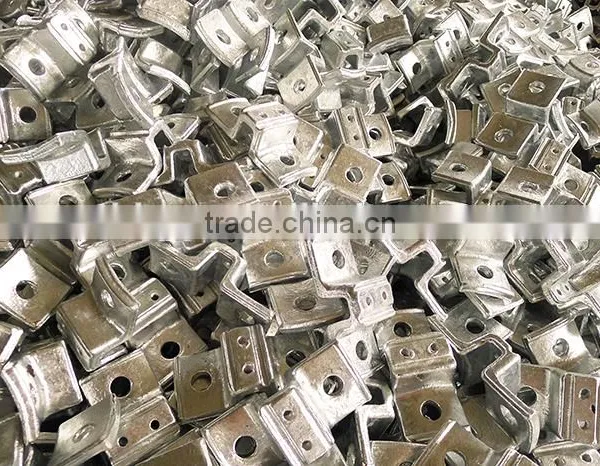 Electric Power Line Fitting Anchor Bracket / Pole Line Bracket With Screw photo-2
