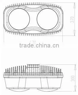 2015 High Quality Dimming 400 Watt Led Street Lamp Tuv photo-2