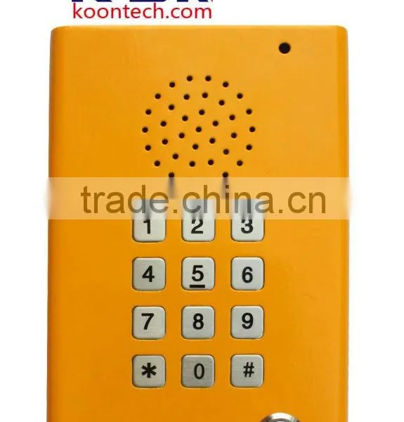 Cold Roll Steel Sheets Elevator Telephone Handfree Call Phone KNZD-29 photo-4