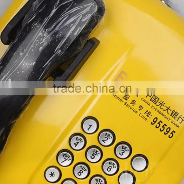 IP55 Telephone With Sim Card KNZD-04 Waterproof Corded Telephone for Bank Office Telephone photo-5