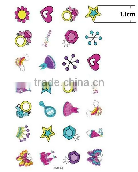 Lot Cartoon Cute Kids Stickers DIY Children's TEMPORARY TATTOO Sticker Gifts photo-4
