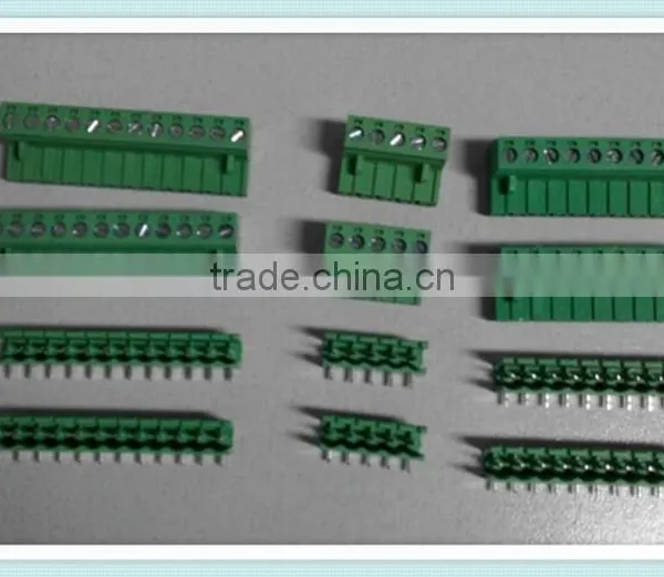 Plug-in Terminal Block XS2ESDV 300V 15A 5.0/5.08/7.62/3.81/3.5mm Pitch With UL, CE, ISO, SGS,CQC Approved photo-2