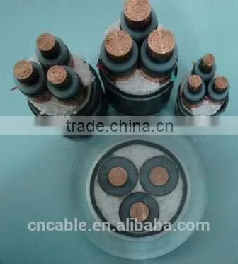 Metal Conductor XLPE Insulated High Voltage Power Cable photo-4