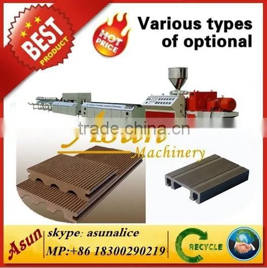 WPC PP PE Deck Profile Making Machine