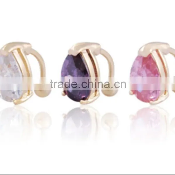 Hot Sale Sex Belly Ring Peach Heart Navel Ring