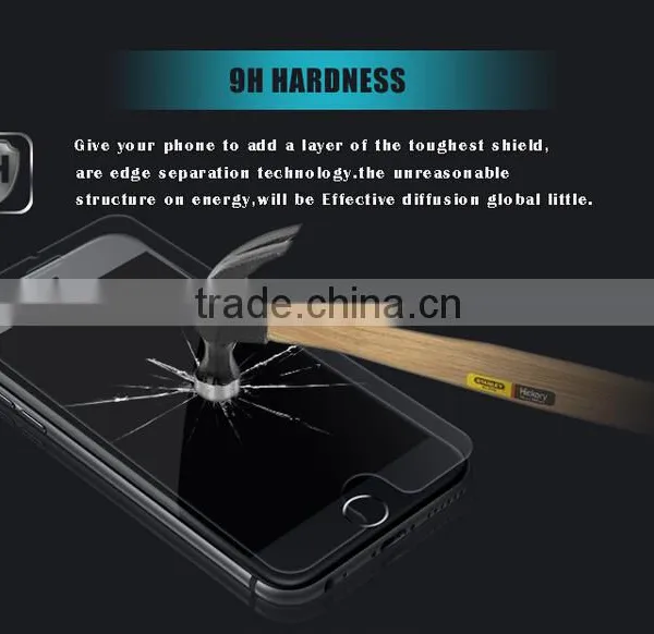 Factory Price 9h 0.33mm Anti Fingerprint Tempered Glass Screen Protector for Iphone 6 / 6S / 6S photo-3
