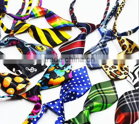 Printed Pet Tie Dog Cat Necktie / Pet Tie Dog Cat Headdress Necktie photo-4